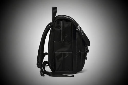 Backpack — Gothic 'NOCTIV' Logo Casual Shoulder Backpack