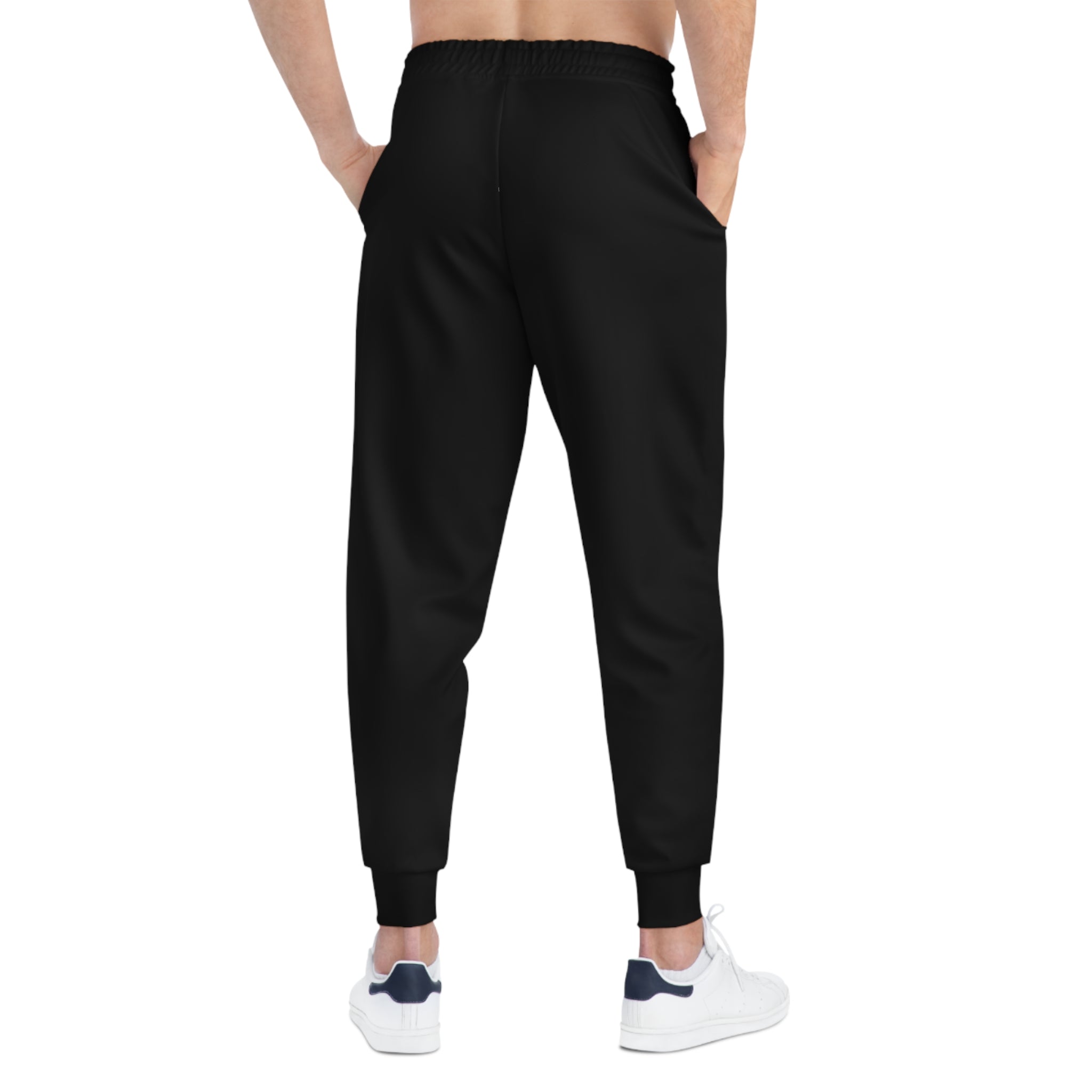 Athletic Joggers — NOCTIV Branded Black Performance Sweatpants
